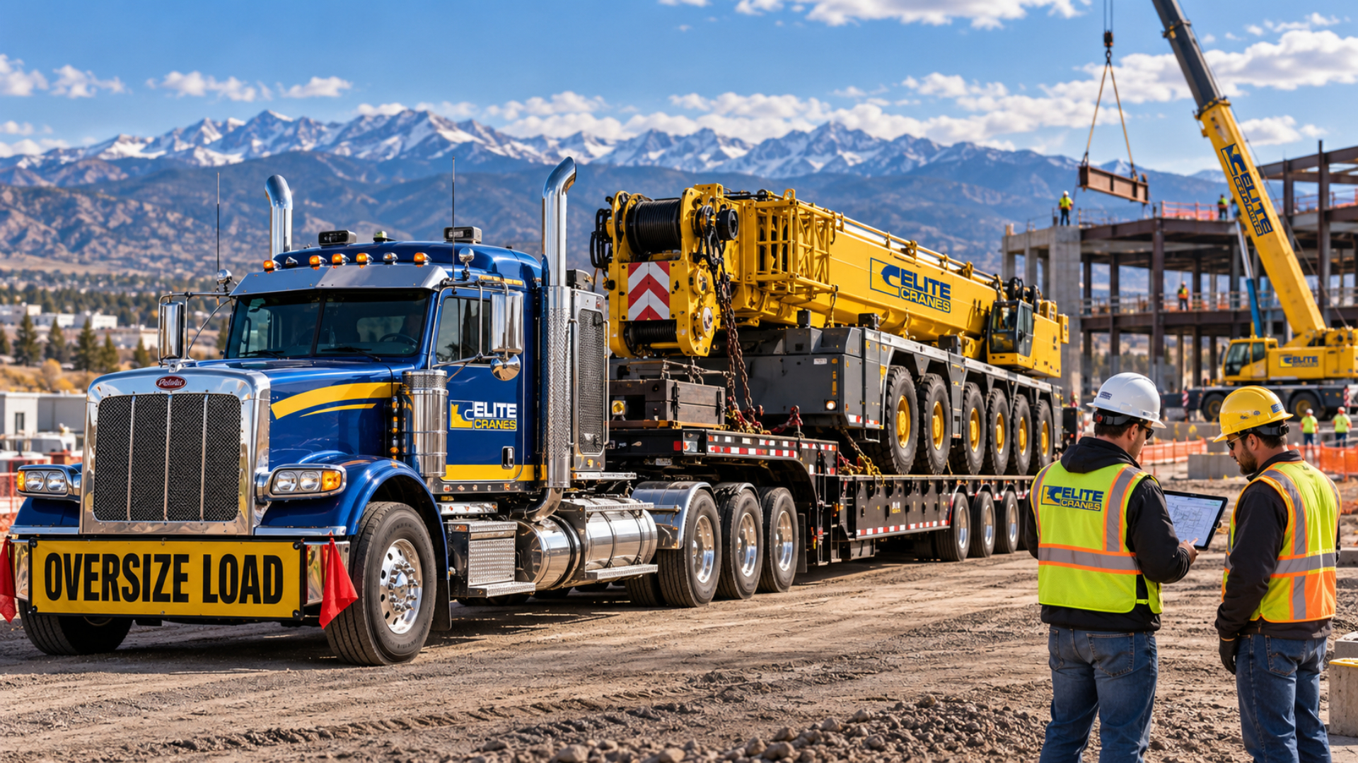 heavy equipment hauling in Colorado