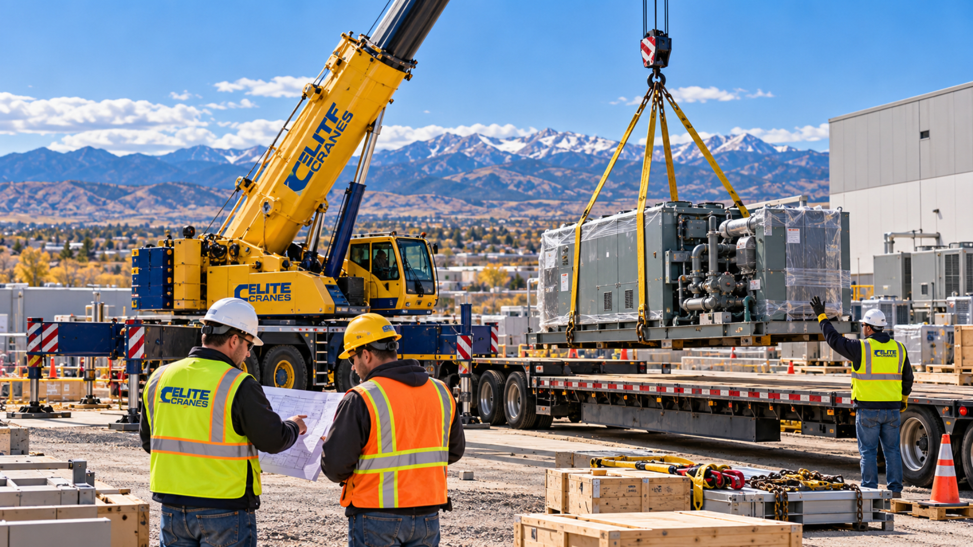 heavy equipment hauling in Colorado